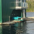 feed barge needing more floatation before